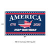 250 Anniversary USA Flag 3x5