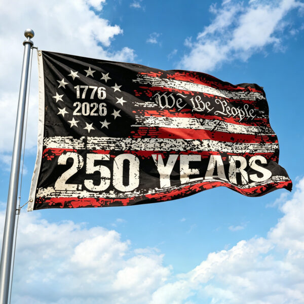 Garden Flag Double Sided 3-Ply American Patriotic Flags 1776-2026