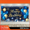Perfect for any birthday celebration, this banner can be hung in various locations such as walls, doorways, gardens, or party venues. Its versatile design makes it suitable for different themes and styles, enhancing the festive atmosphere wherever it’s placed.