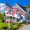 US Independence Day Flag Tapestry, American National Holiday Themed Backdrop Banner, Custom Event Decor Flag