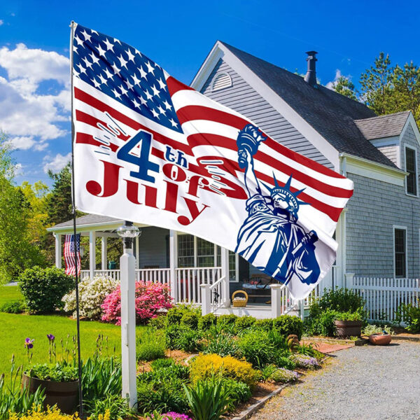 Event Hanging Decor Banner US Independence Day Flag Tapestry, American National Holiday Themed Backdrop Banner, Custom Event Decor Flag