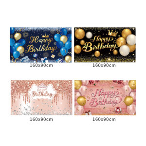 Perfect for any birthday celebration, this banner can be hung in various locations such as walls, doorways, gardens, or party venues. Its versatile design makes it suitable for different themes and styles, enhancing the festive atmosphere wherever it’s placed.
