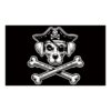 Skull Pirate Flag 3x5 Ft Jolly Roger Pirate Skull and Crossbones Polyester Flag with Brass Grommets