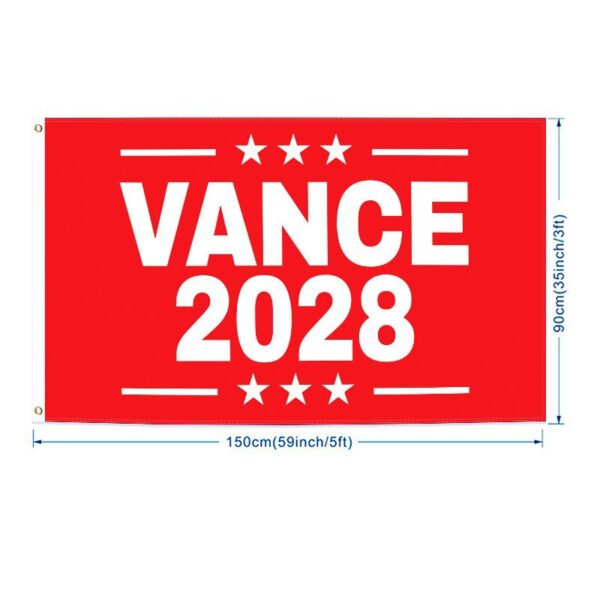Vance Election Flag 2028 New Presidential Election Flag, Vance Campaign Banner 3x5FT, Custom Flags Available with Your Own Design