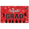 custom graduation decor New 2026 Graduation Backdrop, Grad Party Decor Hanging Banner, Polyester Custom Printed Flag
