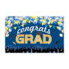grad party banner New 2026 Graduation Backdrop, Grad Party Decor Hanging Banner, Polyester Custom Printed Flag