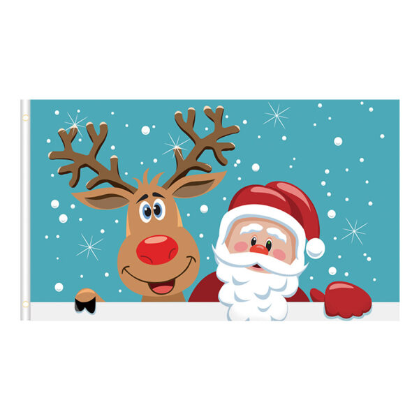 holiday garden decoration Christmas Garden Flags, Holiday Atmosphere Decor, Wholesale Custom Christmas Yard Flags, Support Custom Image Printing