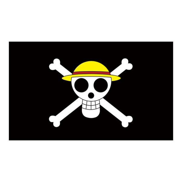 polyester banner 3x5 Ft Jolly Roger Pirate Skull and Crossbones Polyester Flag with Brass Grommets
